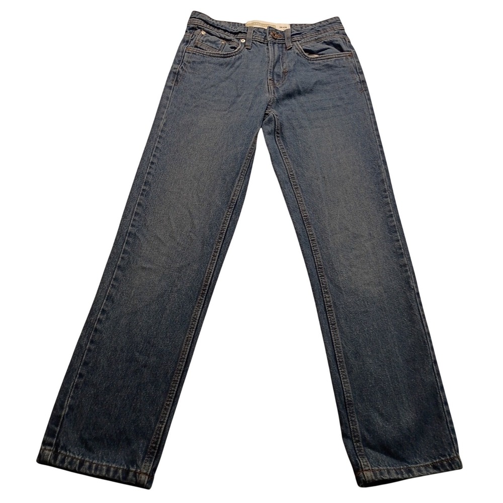 Free Planet Men's Straight Leg Blue Jeans 28x30 Medium Wash Denim Classic NWOT